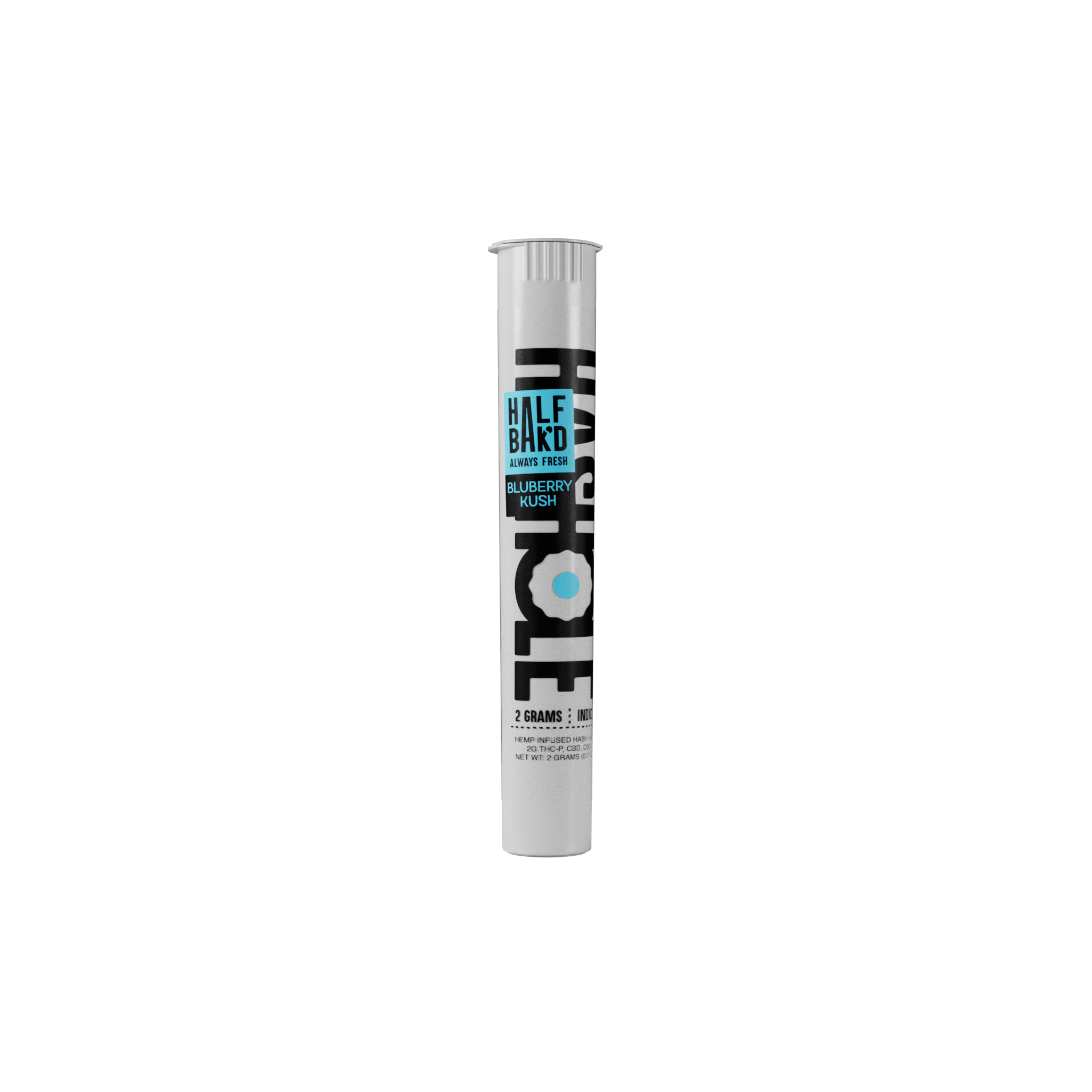 Blueberry Kush | THC-P 2G Indica Hash Holes - Pre-Roll - HALF BAK&