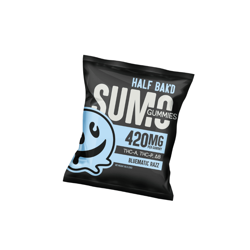 Bluematic Razz - Sumo Gummies - HALF BAK&