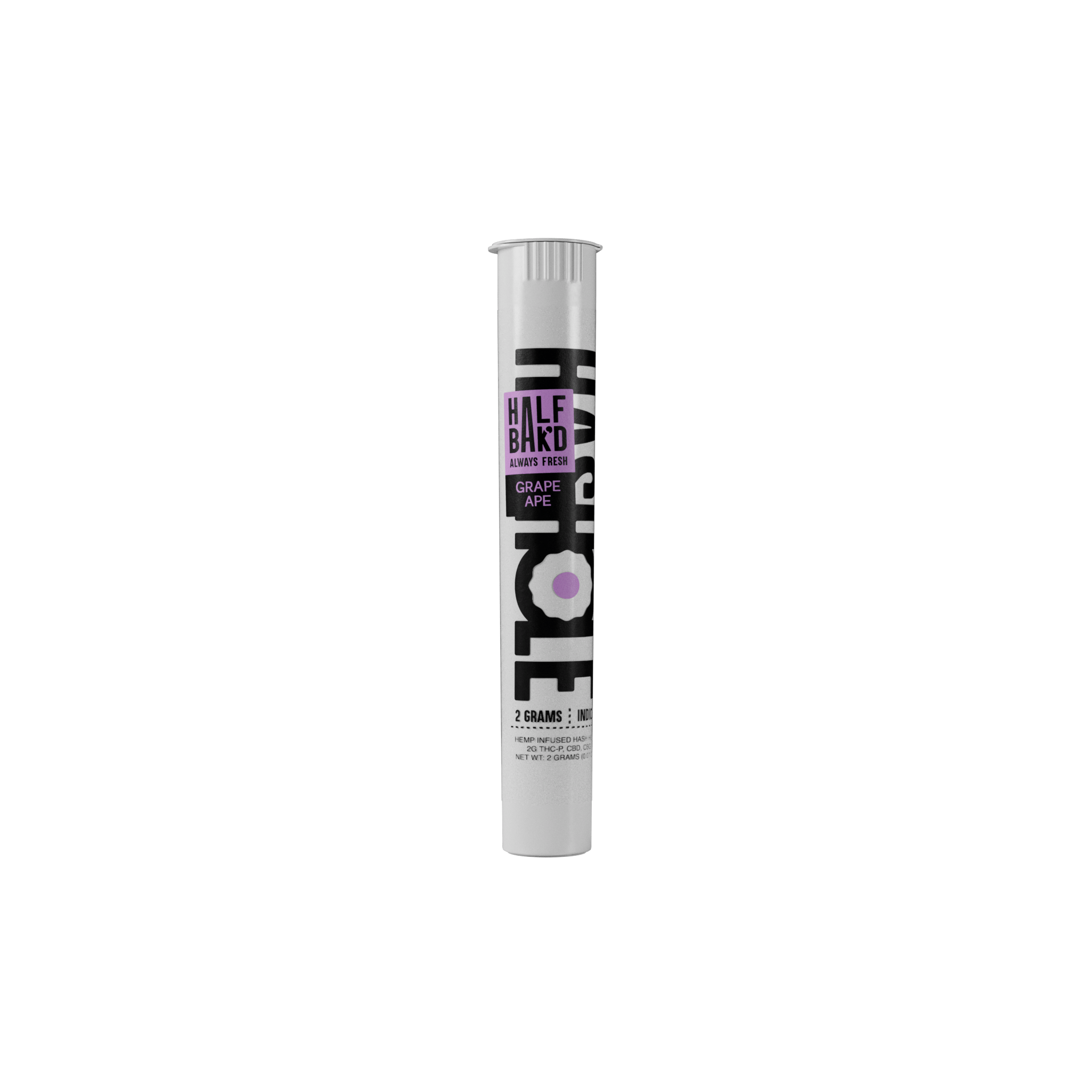 Grape Ape | THC-P 2G Indica Hash Holes - Pre-Roll - HALF BAK&