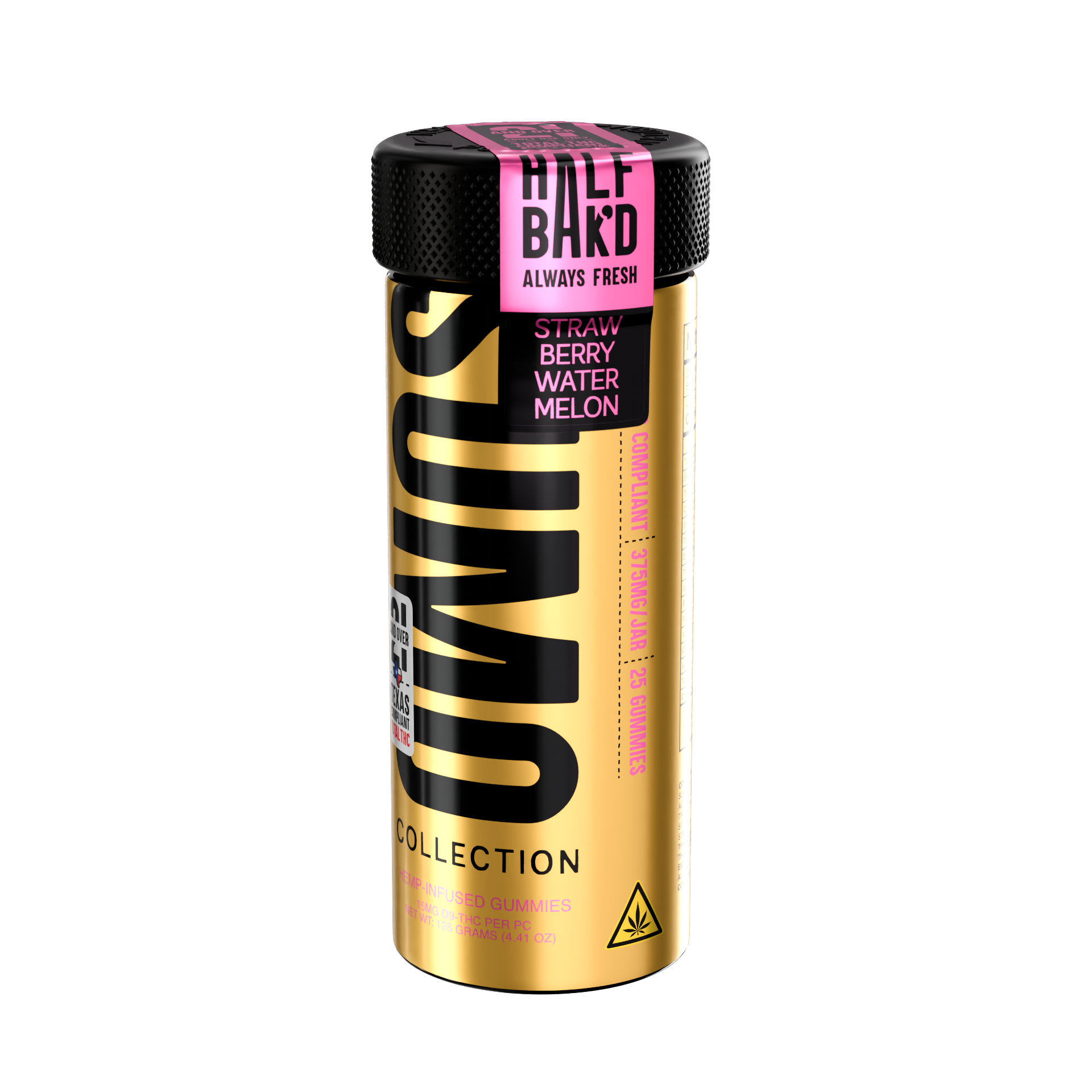 Strawberry Watermelon | Sumo Gold Gummies - Gummies - HALF BAK&