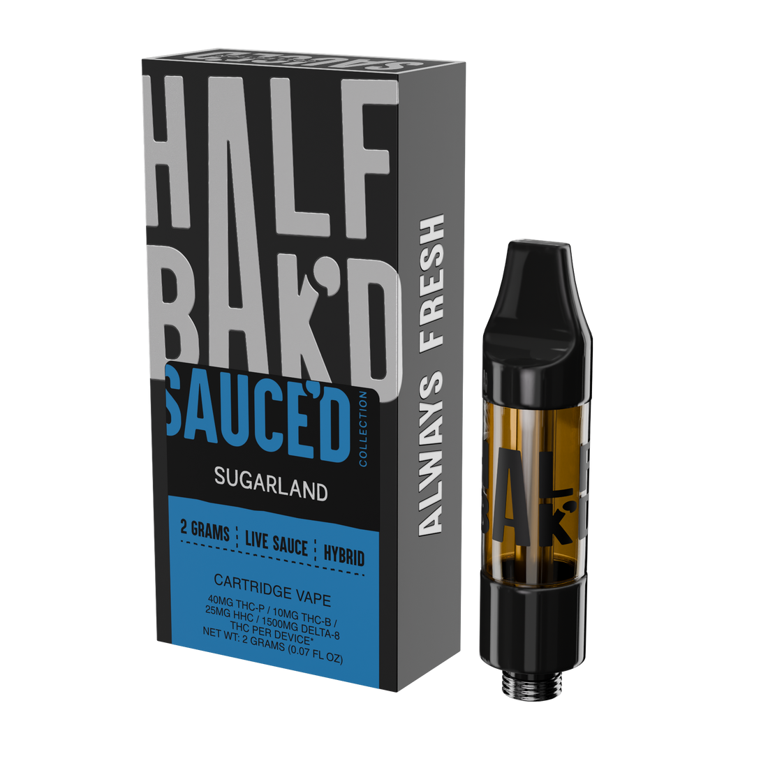 Sugarland | 2G Hybrid Cartridge - Cartridge - HALF BAK&