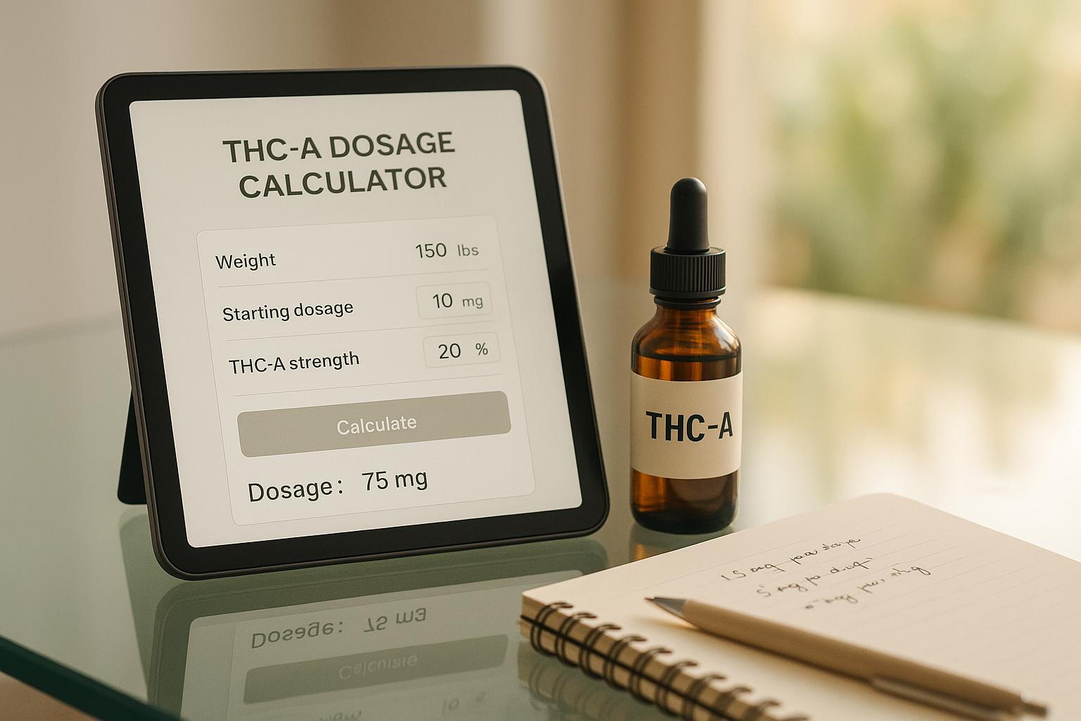 THC-A Dosage Calculator