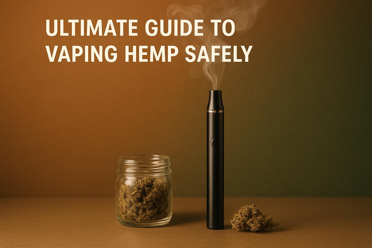 Ultimate Guide to Vaping Hemp Safely