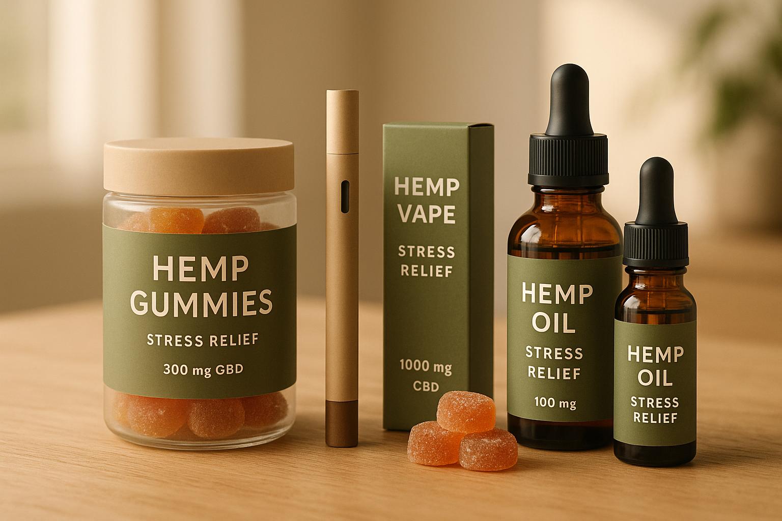 Top 10 Hemp Products for Stress Relief