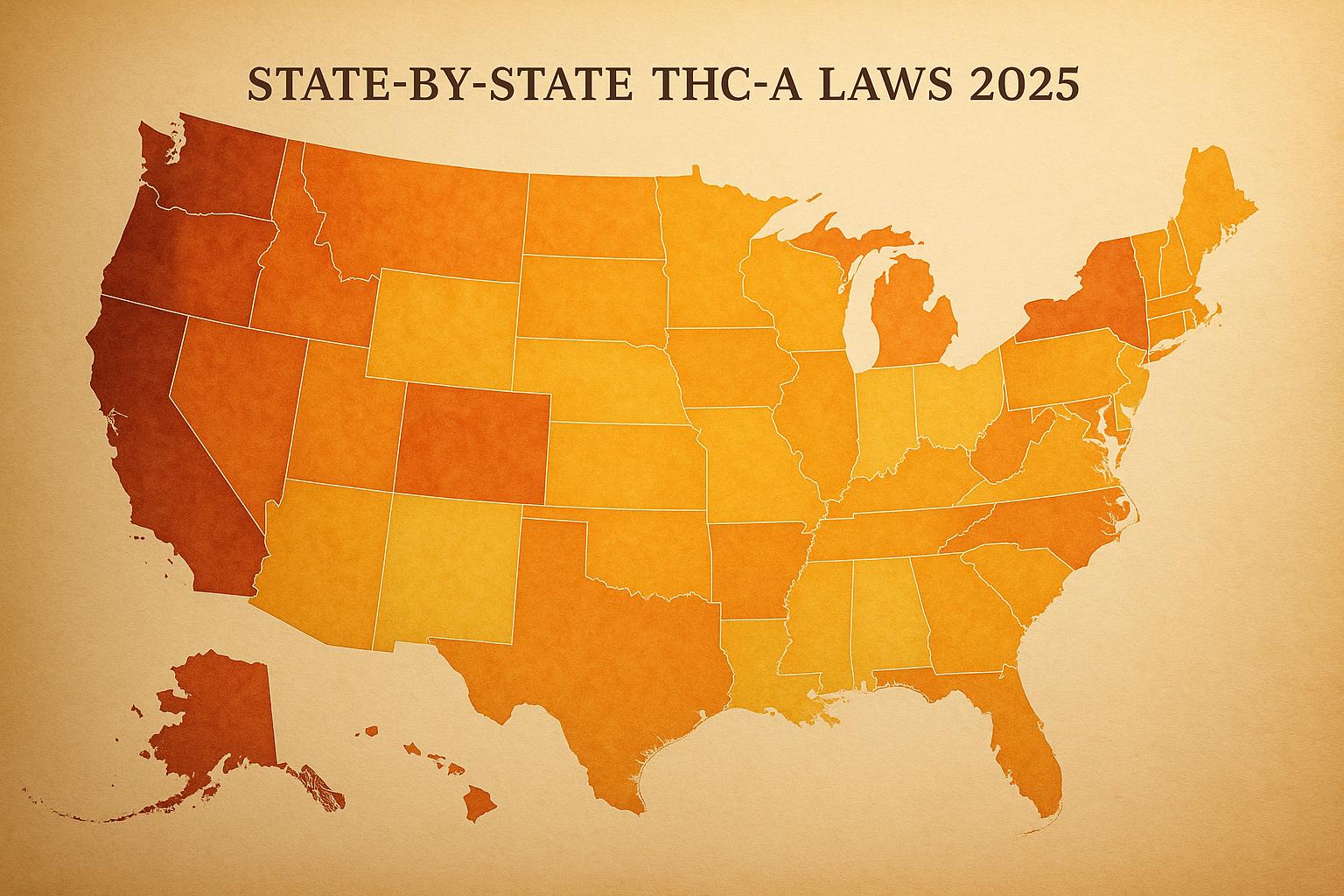 State-by-State THC-A Laws 2025