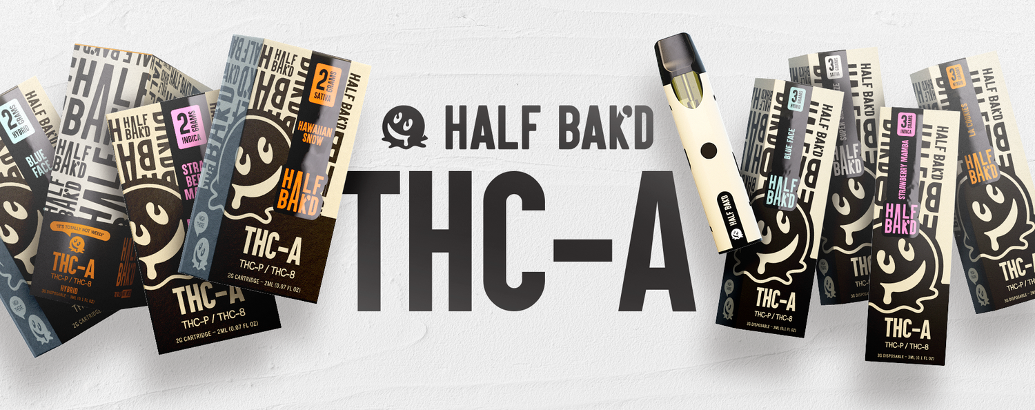 THCA Cartridges HALF BAK'D