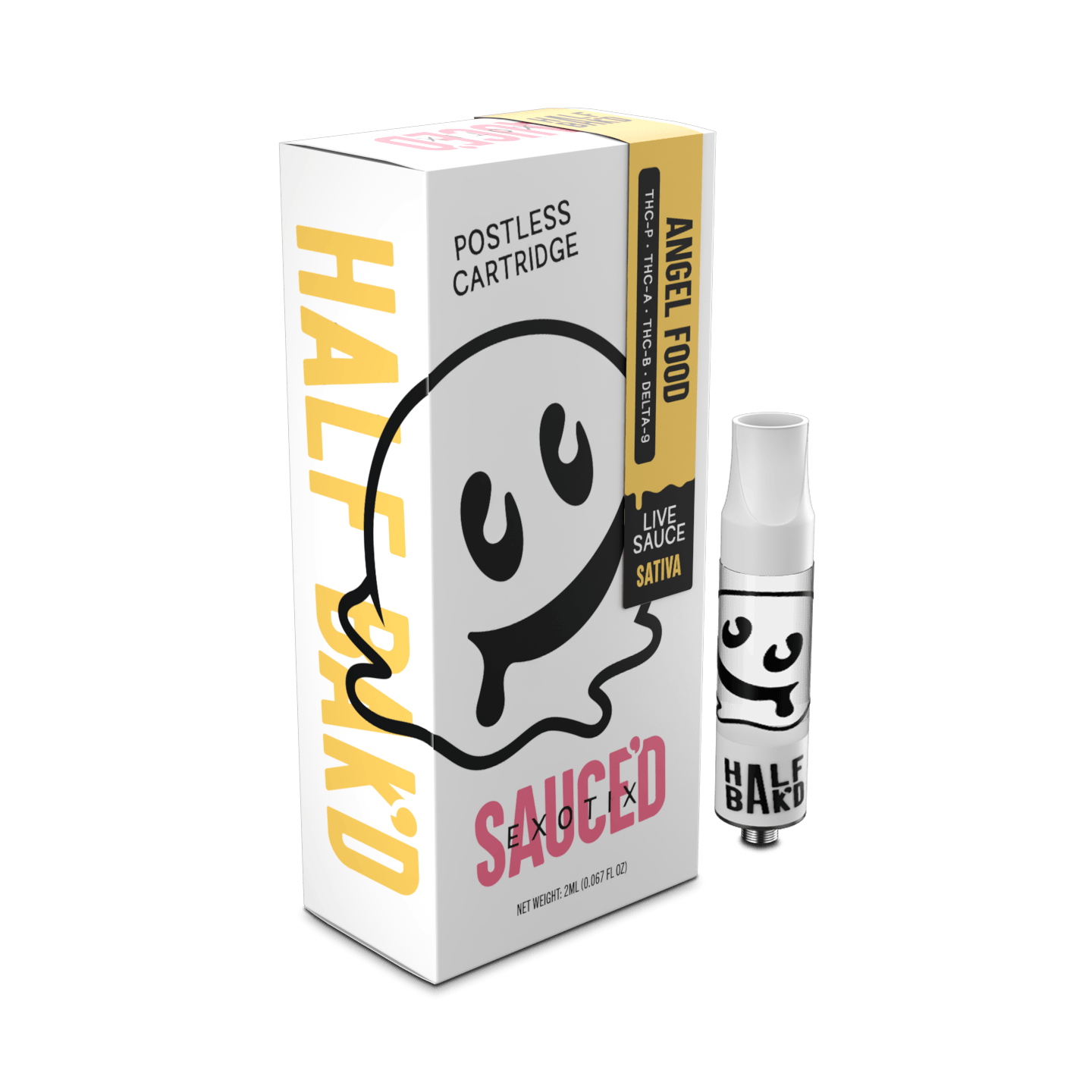 Angel Food Cake -  2G Live Resin Cartridge