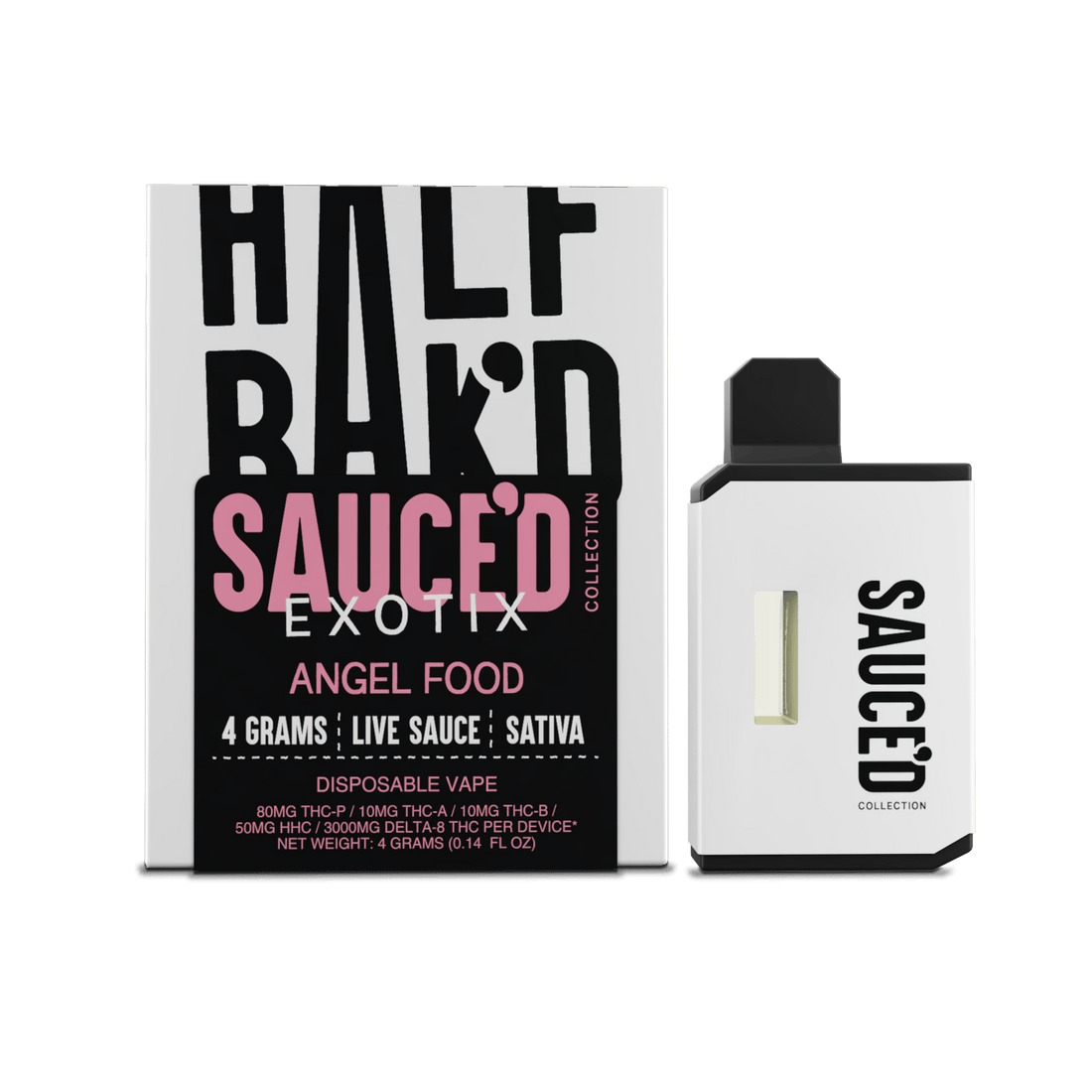 Angel Food | 4G Sativa Disposable - Disposable -  HALF BAK&