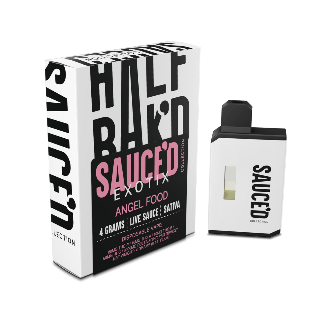 Angel Food | 4G Sativa Disposable - Disposable -  HALF BAK&