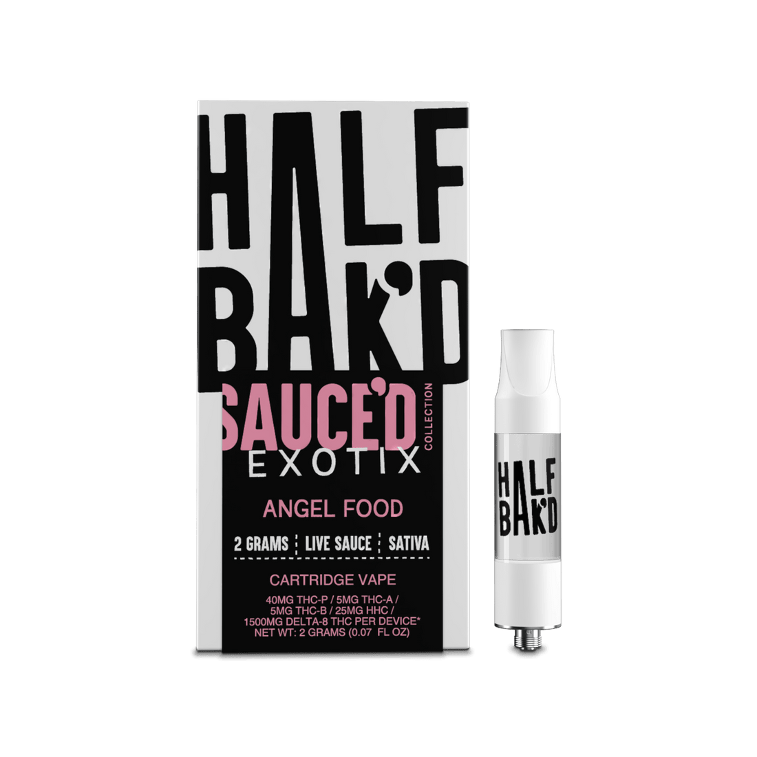 Angel Food Cake | 2G Sativa Cartridge - Cartridge -  HALF BAK&