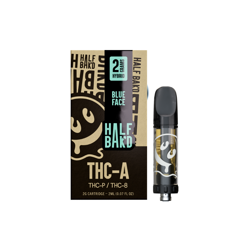 Blue Face | 2G Hybrid Cartridge - HALF BAK&