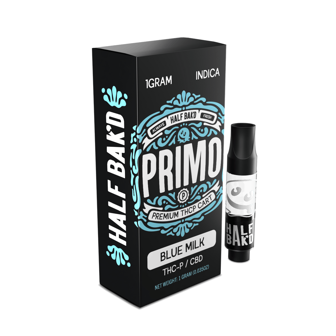 Blue Milk | 1G Indica Cartridge - Cartridge -  HALF BAK&