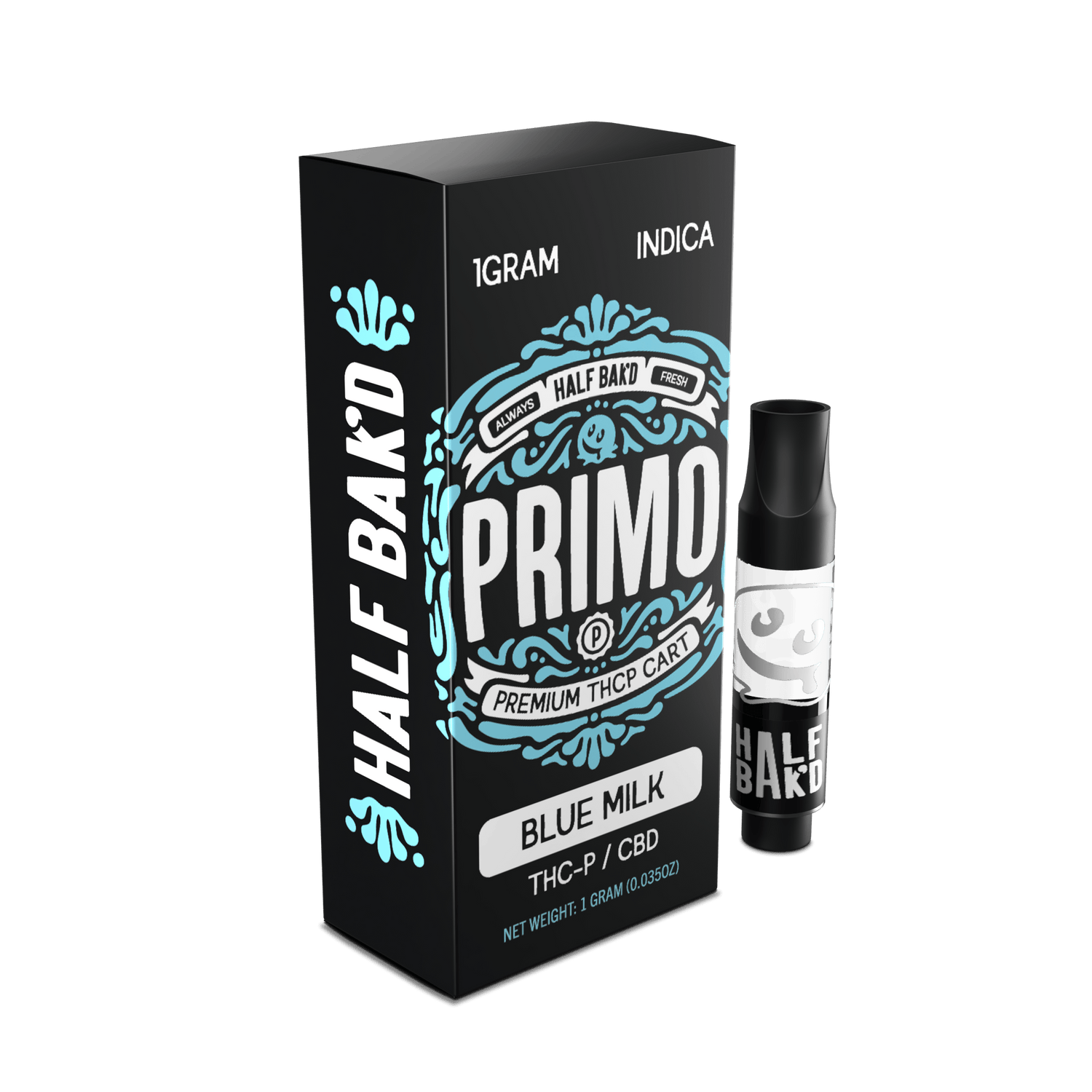 Blue Milk | 1G Indica Cartridge - Cartridge -  HALF BAK&