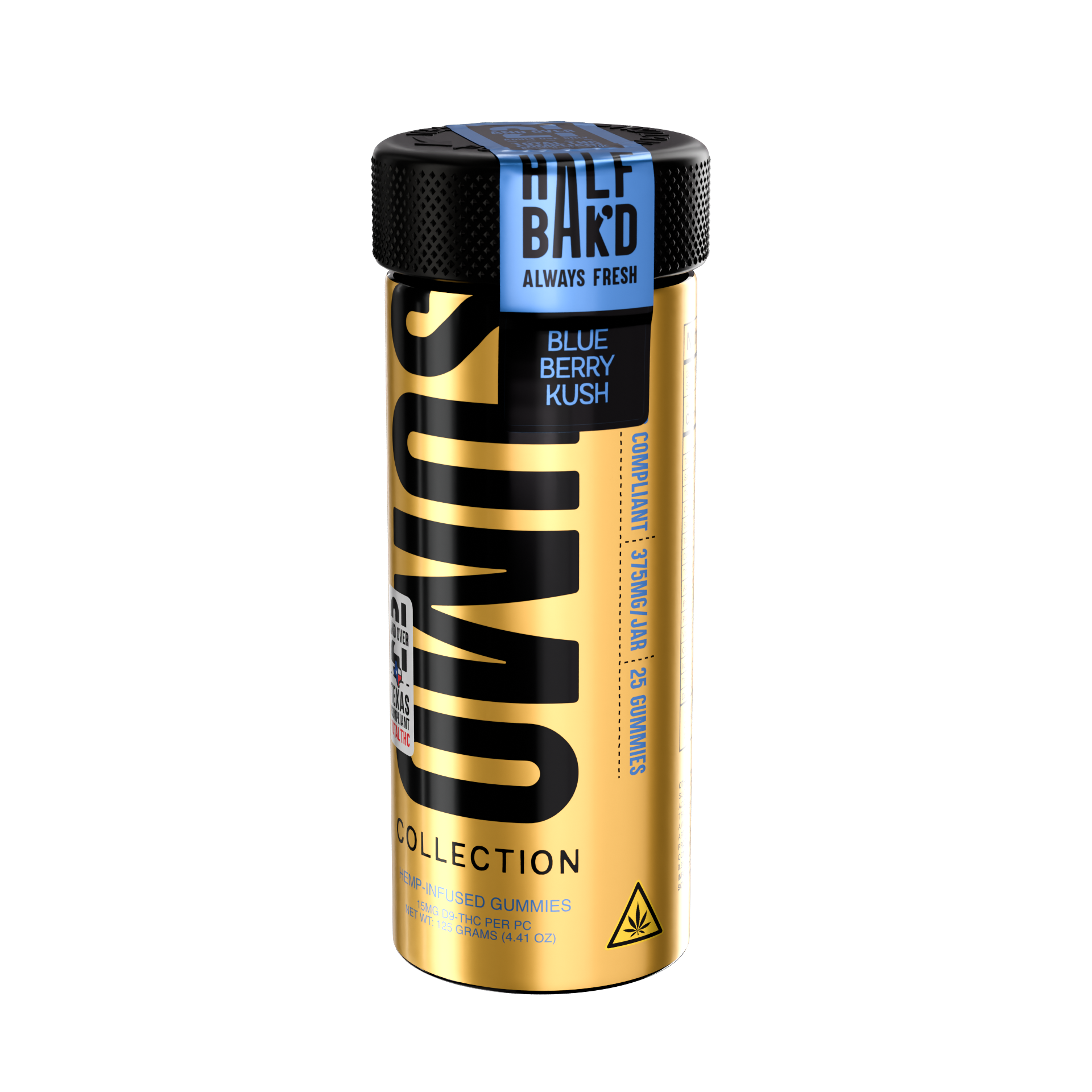 Blueberry Kush | Sumo Gold Gummies - Gummies -  HALF BAK&