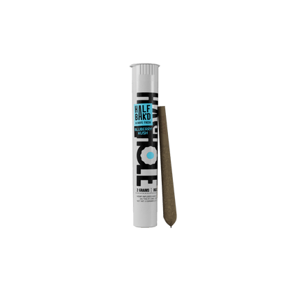 Blueberry Kush | THC-P 2G Indica Hash Holes - Pre-Roll -  HALF BAK&