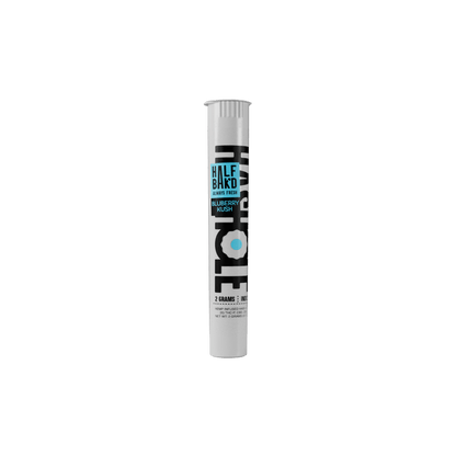 Blueberry Kush | THC-P 2G Indica Hash Holes - Pre-Roll -  HALF BAK&