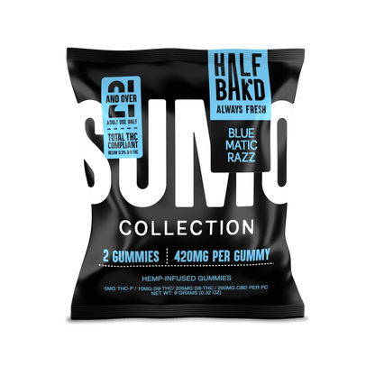 Bluematic Razz | Sumo Gummies - Gummies -  HALF BAK&
