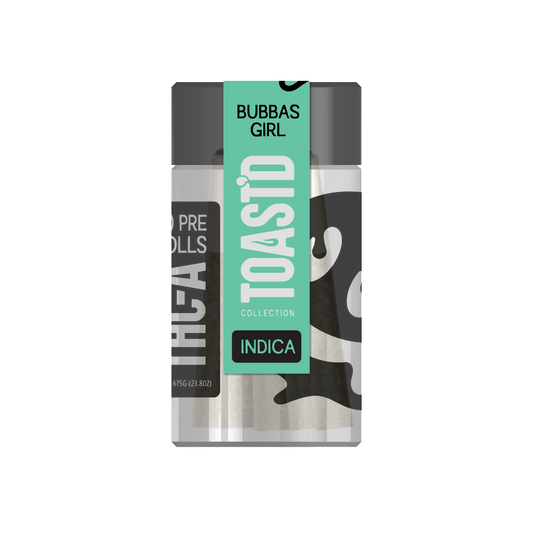 Bubba's Girl - TOAST'D THC-A Pre-Rolls - Indica