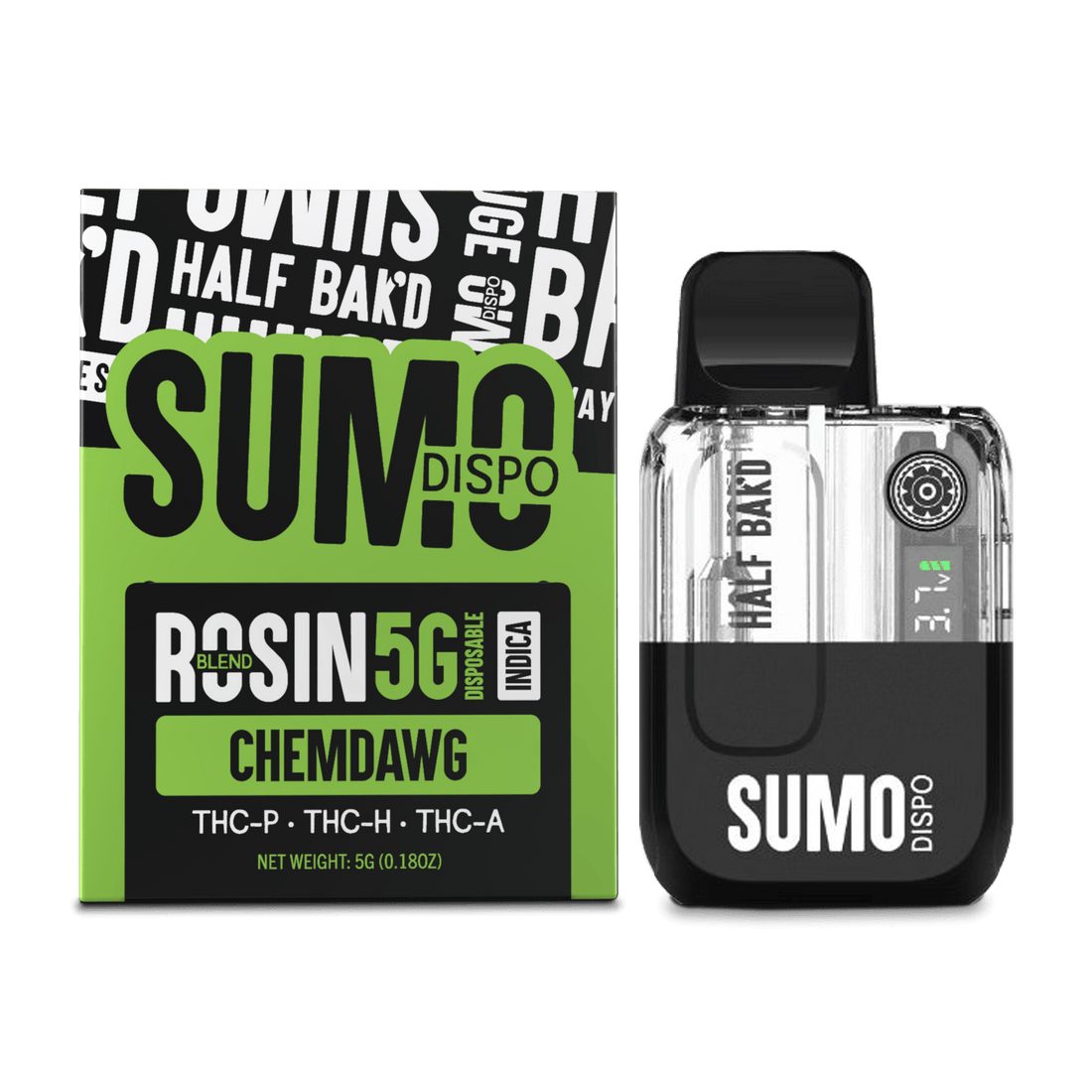 Chemdawg | 5G Indica Disposable - Disposable -  HALF BAK&