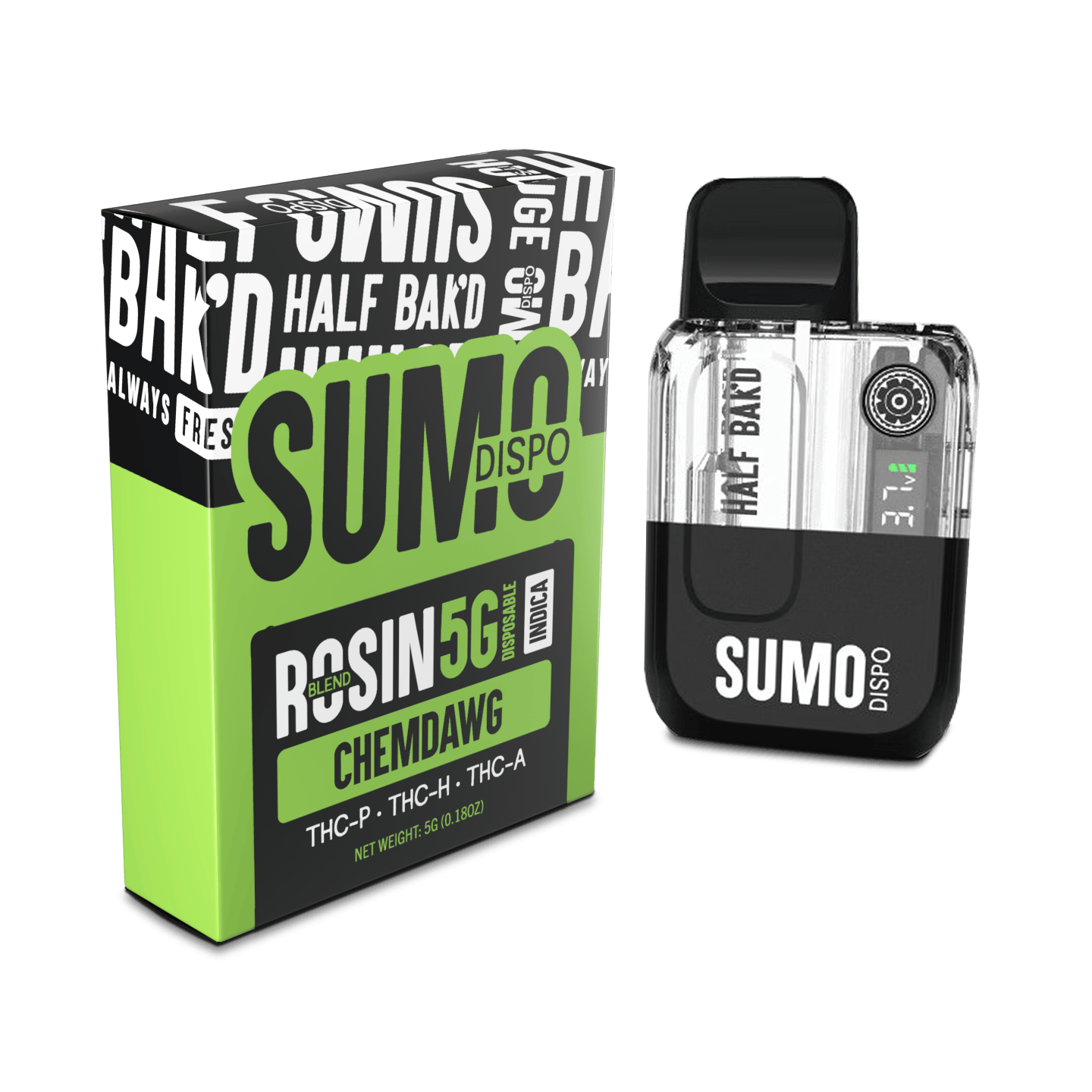 Chemdawg | 5G Indica Disposable - Disposable -  HALF BAK&