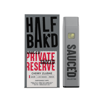 Cherry Zlushie | 1G Indica Live Resin Disposable - Disposable -  HALF BAK&