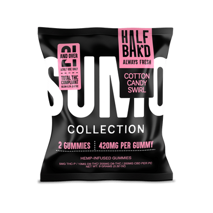 Cotton Candy Swirl | Sumo Gummies - Gummies -  HALF BAK&
