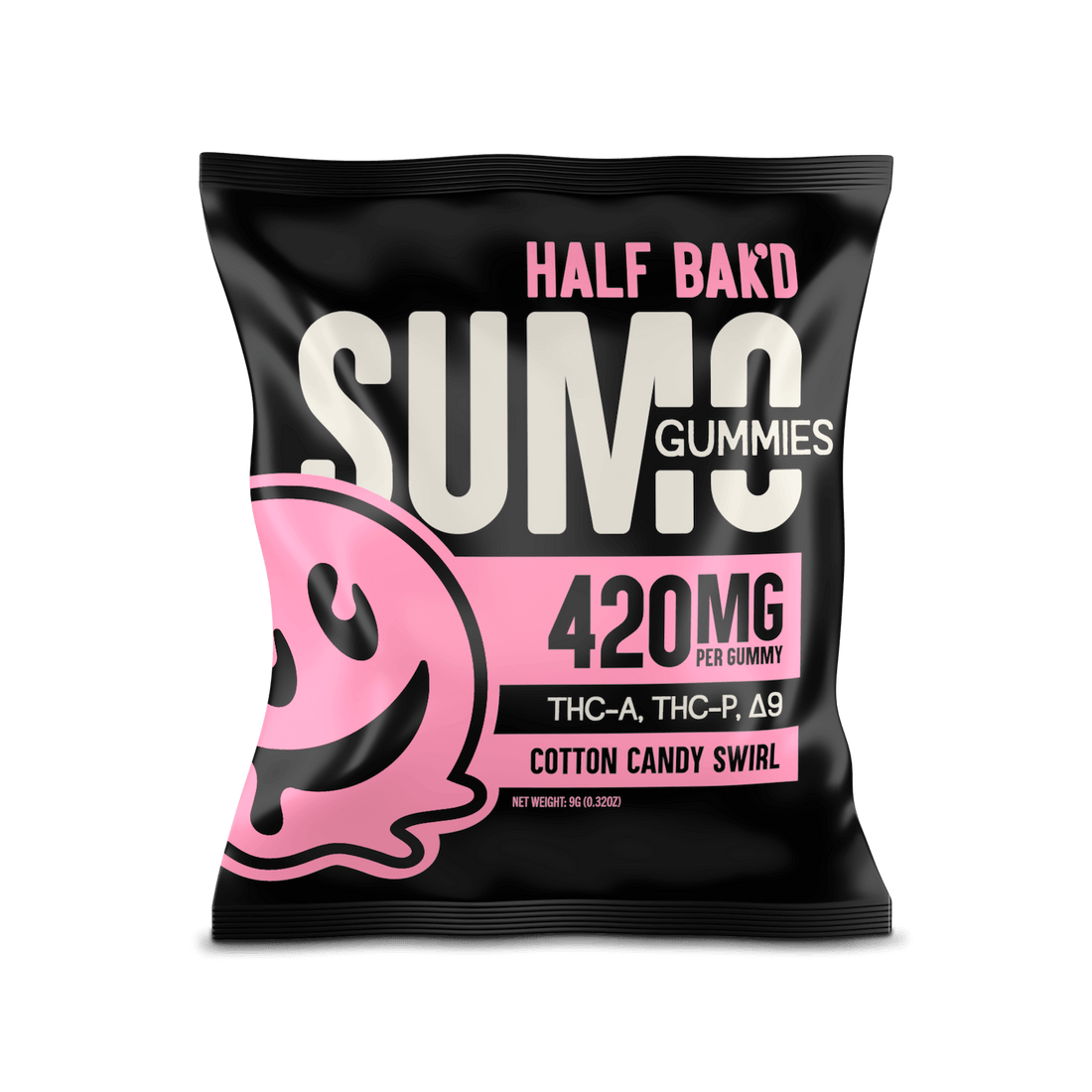 Cotton Candy Swirl - Sumo Gummies - HALF BAK&