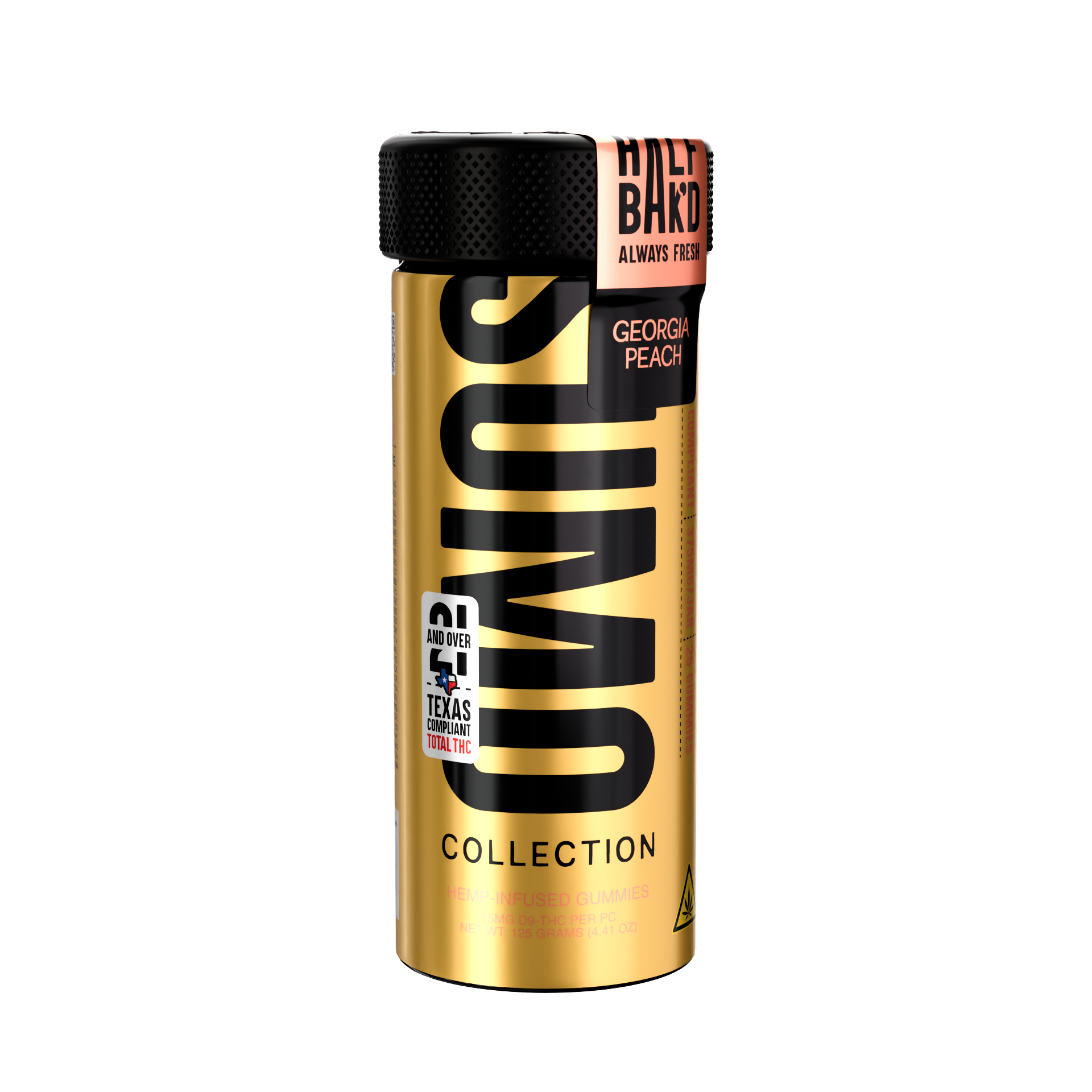 Georgia Peach | Sumo Gold Gummies - Gummies -  HALF BAK&