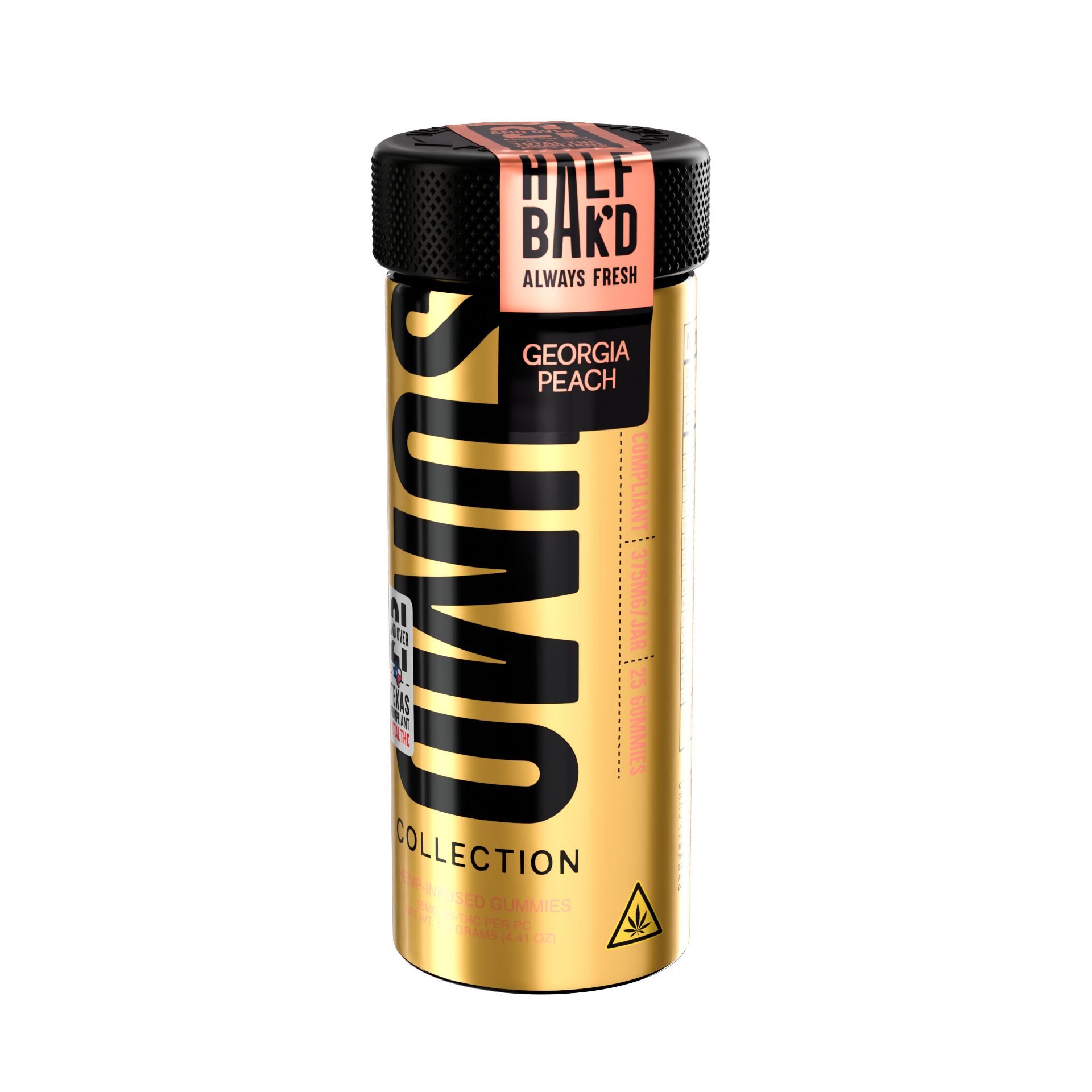 Georgia Peach | Sumo Gold Gummies - Gummies -  HALF BAK&