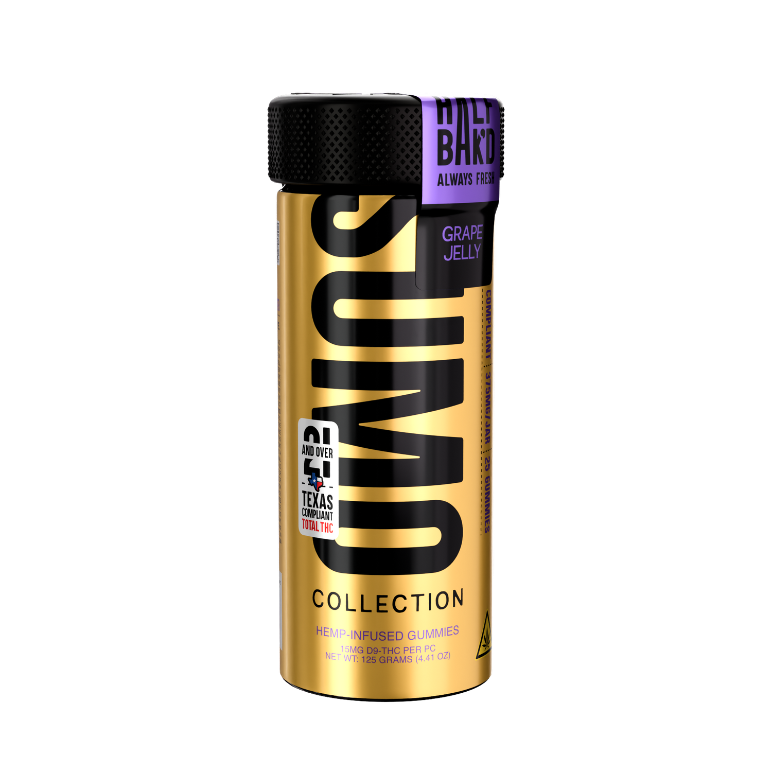 Grape Jelly | Sumo Gold Gummies - Gummies -  HALF BAK&