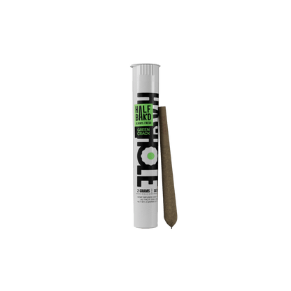 Green Crack | THC-P 2G Sativa Hash Holes - Pre-Roll -  HALF BAK&