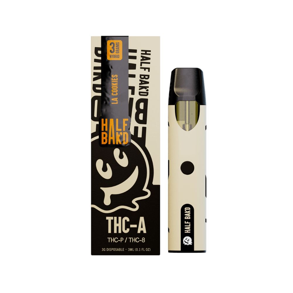 LA Cookies | 3G Hybrid Disposable | HALF BAK'D LA Cookies | 3G Hybrid Disposable | HALF BAK'D