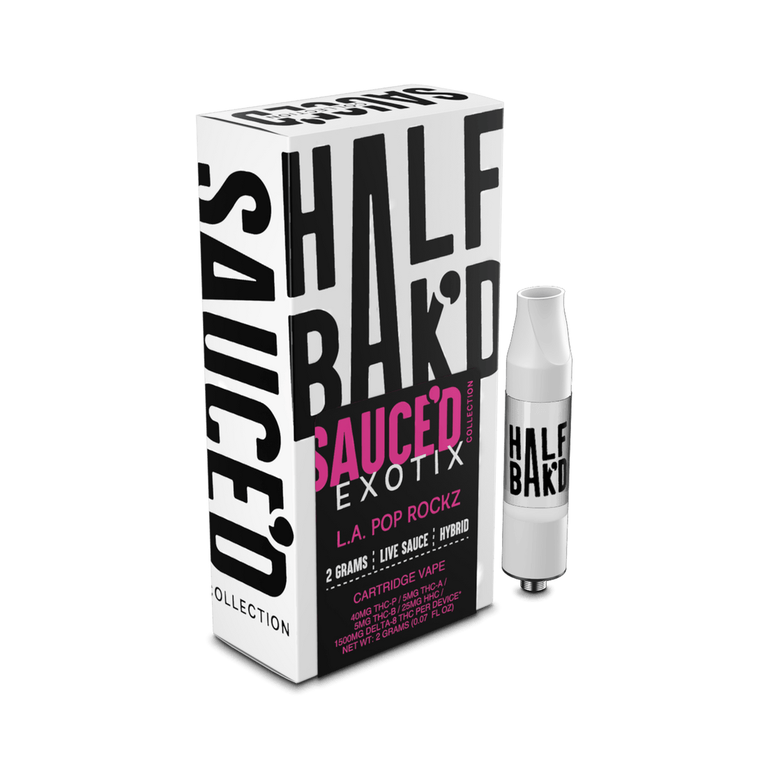 LA Pop Rockz | 2G Hybrid Cartridge - Cartridge -  HALF BAK&