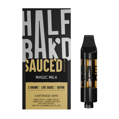 Magic Milk | 2G Sativa Cartridge - Cartridge -  HALF BAK&