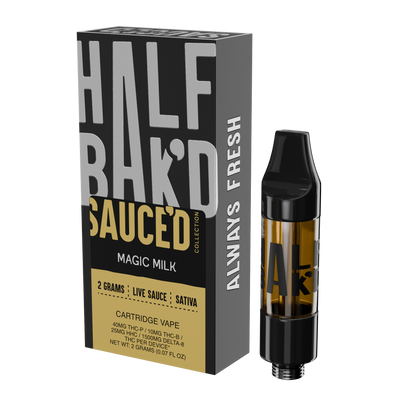 Magic Milk | 2G Sativa Cartridge - Cartridge -  HALF BAK&