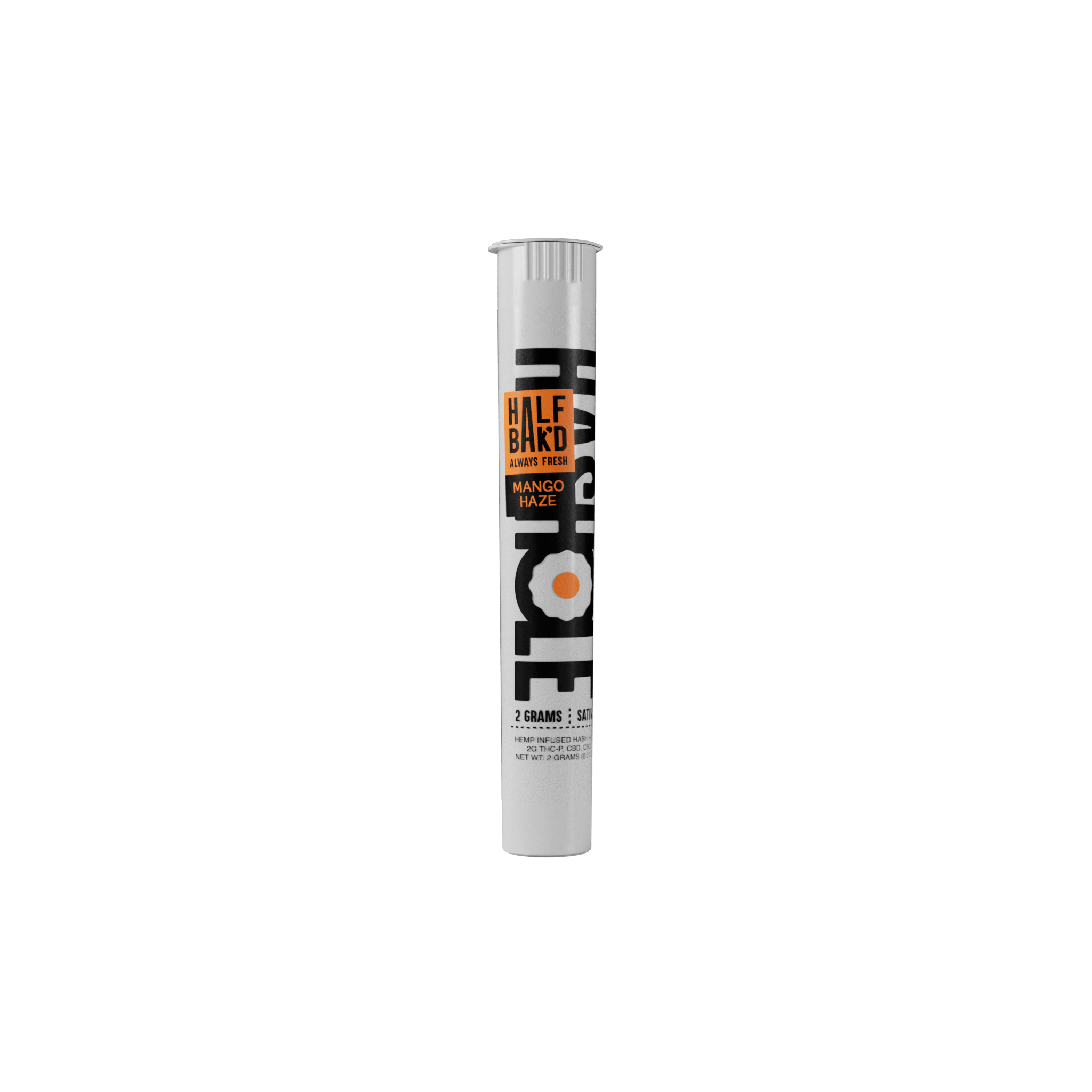 Mango Haze | THC-P 2G Sativa Hash Holes - Pre-Roll -  HALF BAK&
