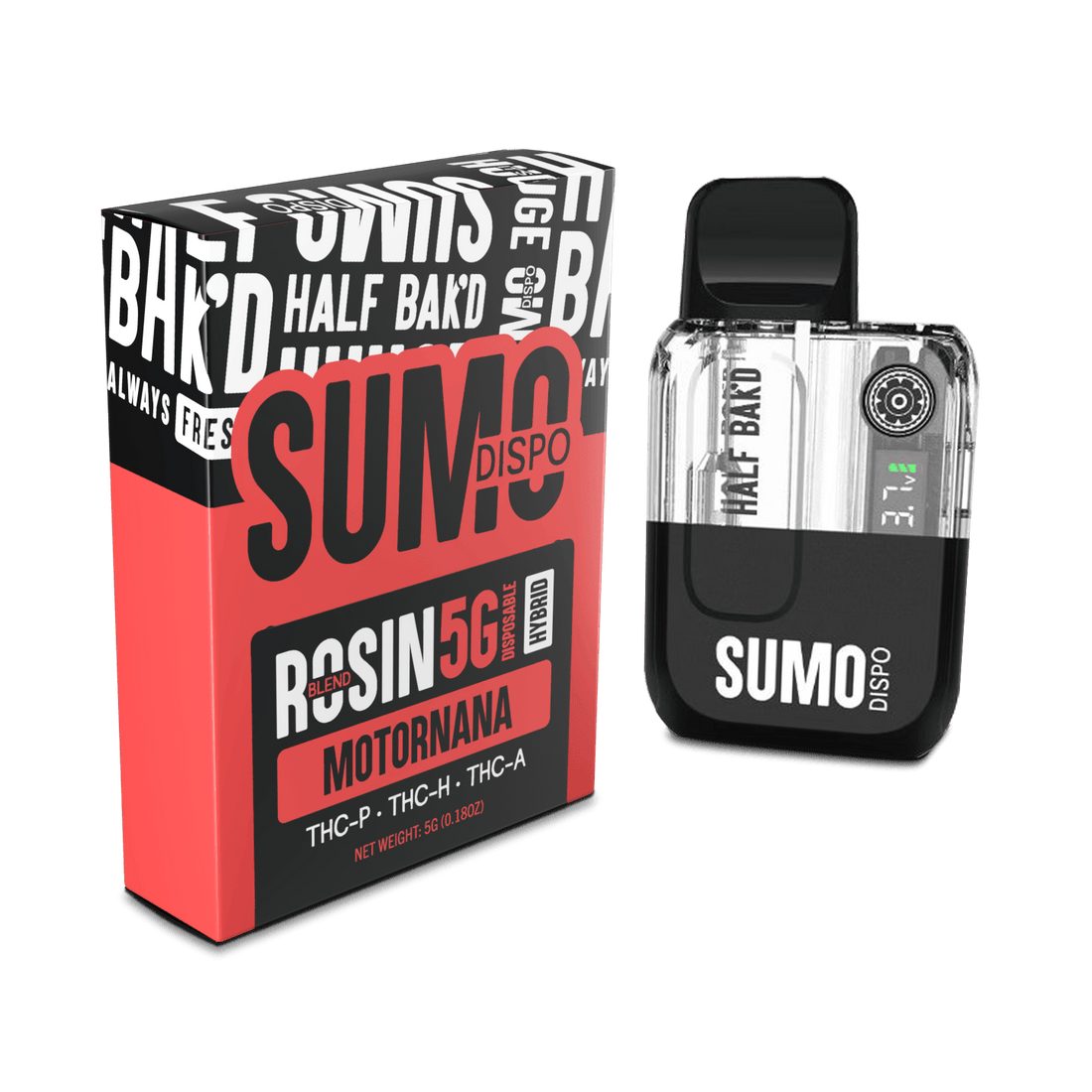 Motornana | 5G Hybrid Disposable - Disposable -  HALF BAK&