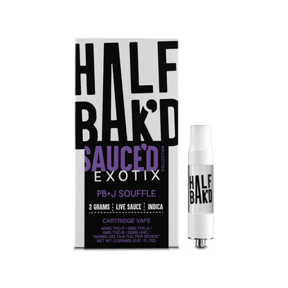 PB &amp; J Souffle | 2G Indica Cartridge - Cartridge -  HALF BAK&