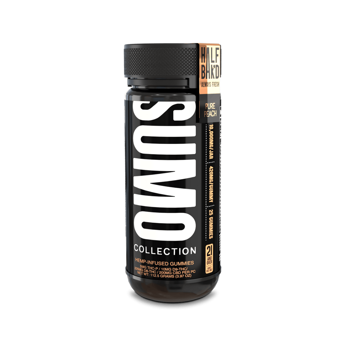 Pure Peach | Sumo Gummies - Gummies -  HALF BAK&