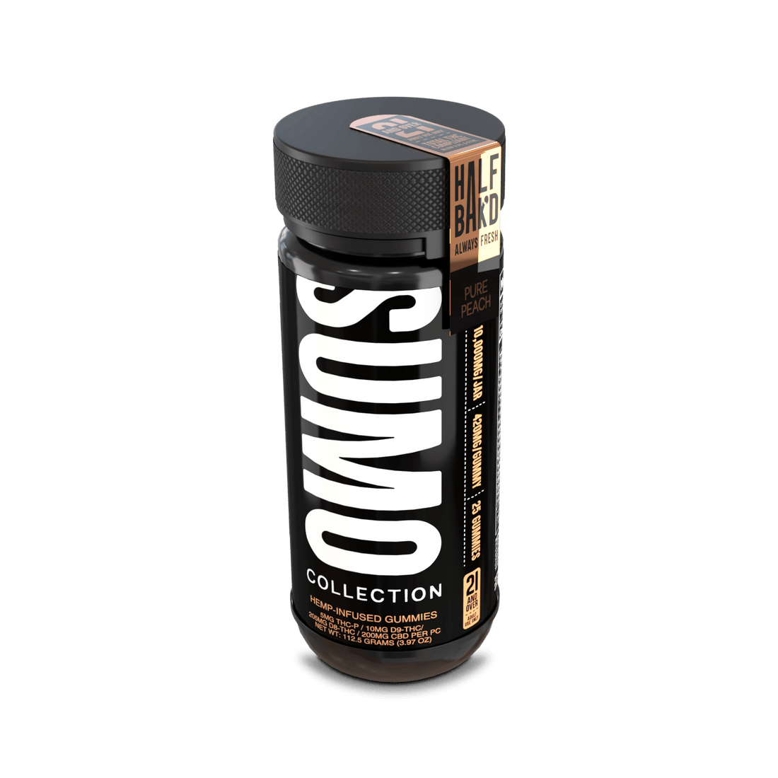 Pure Peach | Sumo Gummies - Gummies -  HALF BAK&