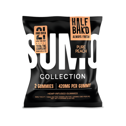 Pure Peach | Sumo Gummies - Gummies -  HALF BAK&