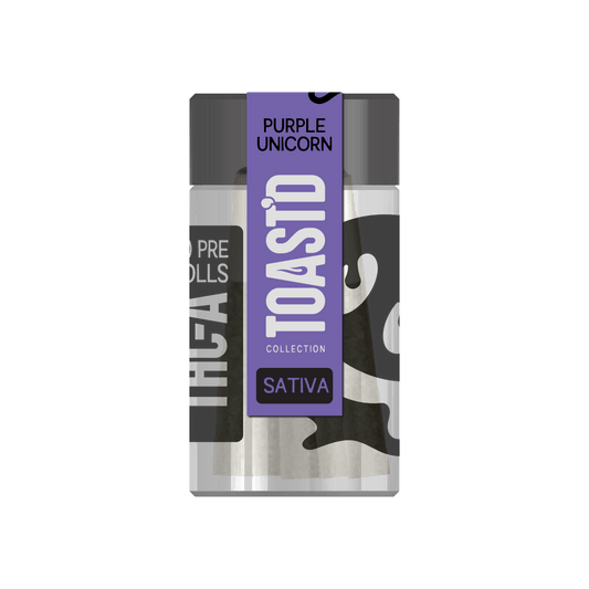 Purple Unicorn - TOAST'D THC-A Pre-Rolls -Sativa