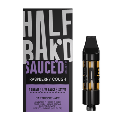 Raspberry Cough | 2G Sativa Cartridge - Cartridge -  HALF BAK&