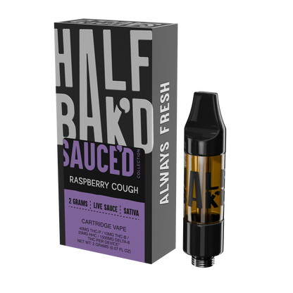Raspberry Cough | 2G Sativa Cartridge - Cartridge -  HALF BAK&
