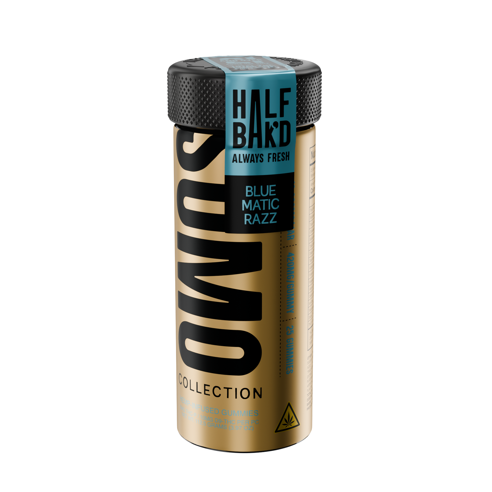 Bluematic Razz Sumo Gold Gummies
