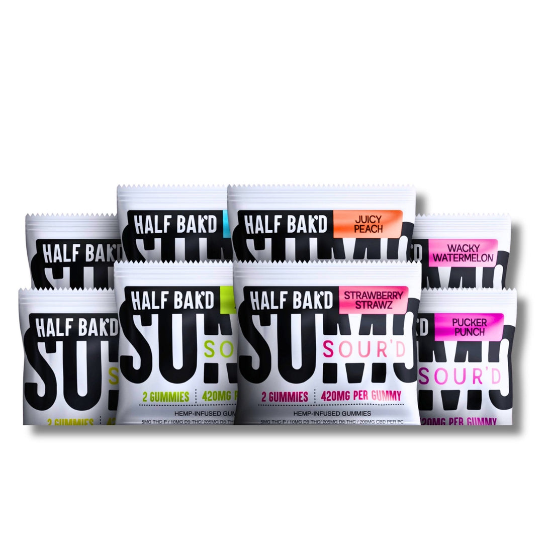 SOUR’D Minis Sample Pack — All 8 Flavors