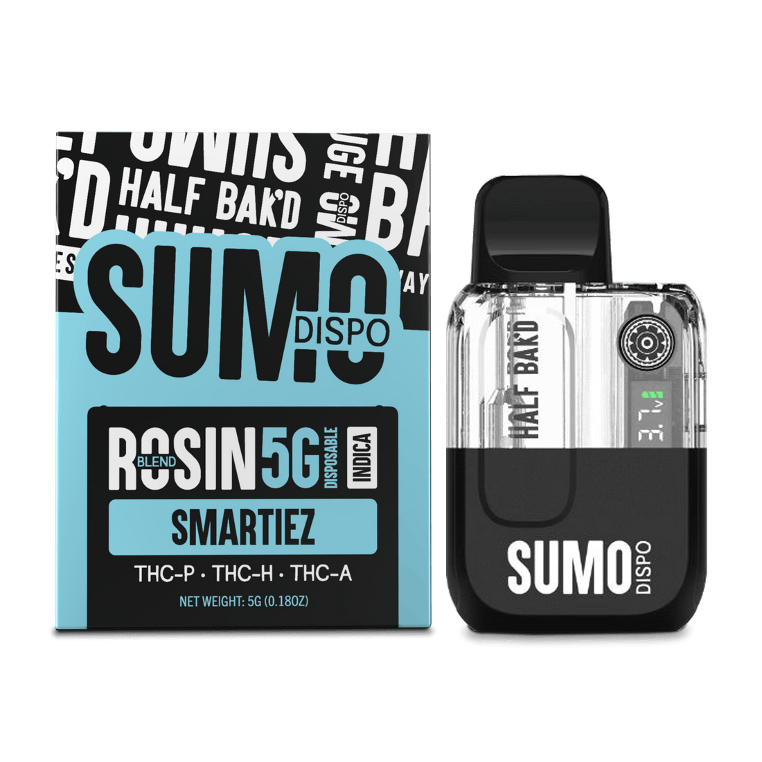 Smartiez | 5G Indica Disposable - Disposable -  HALF BAK&