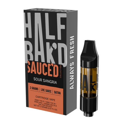 Sour Sangria | 2G Sativa Cartridge - Cartridge -  HALF BAK&
