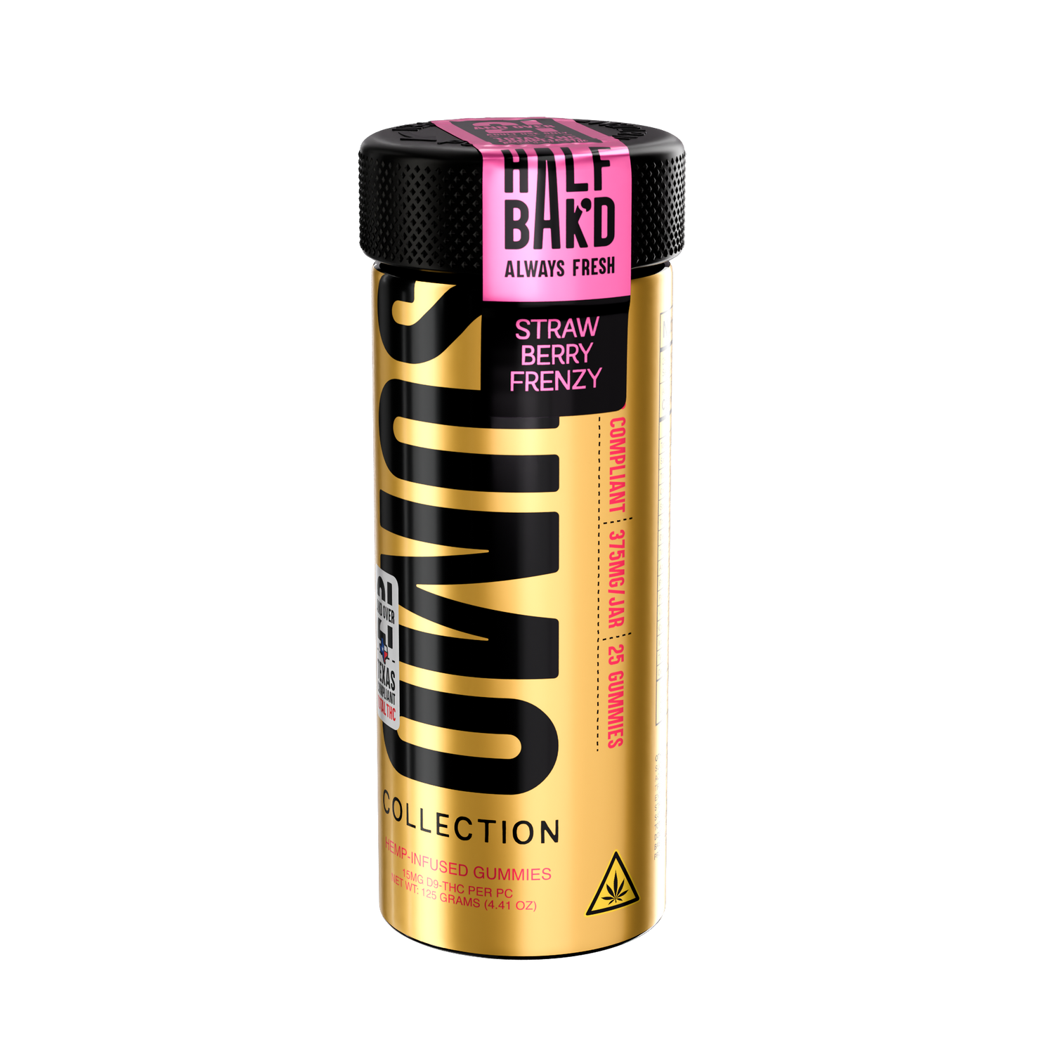 Strawberry Frenzy | Sumo Gold Gummies - Gummies -  HALF BAK&