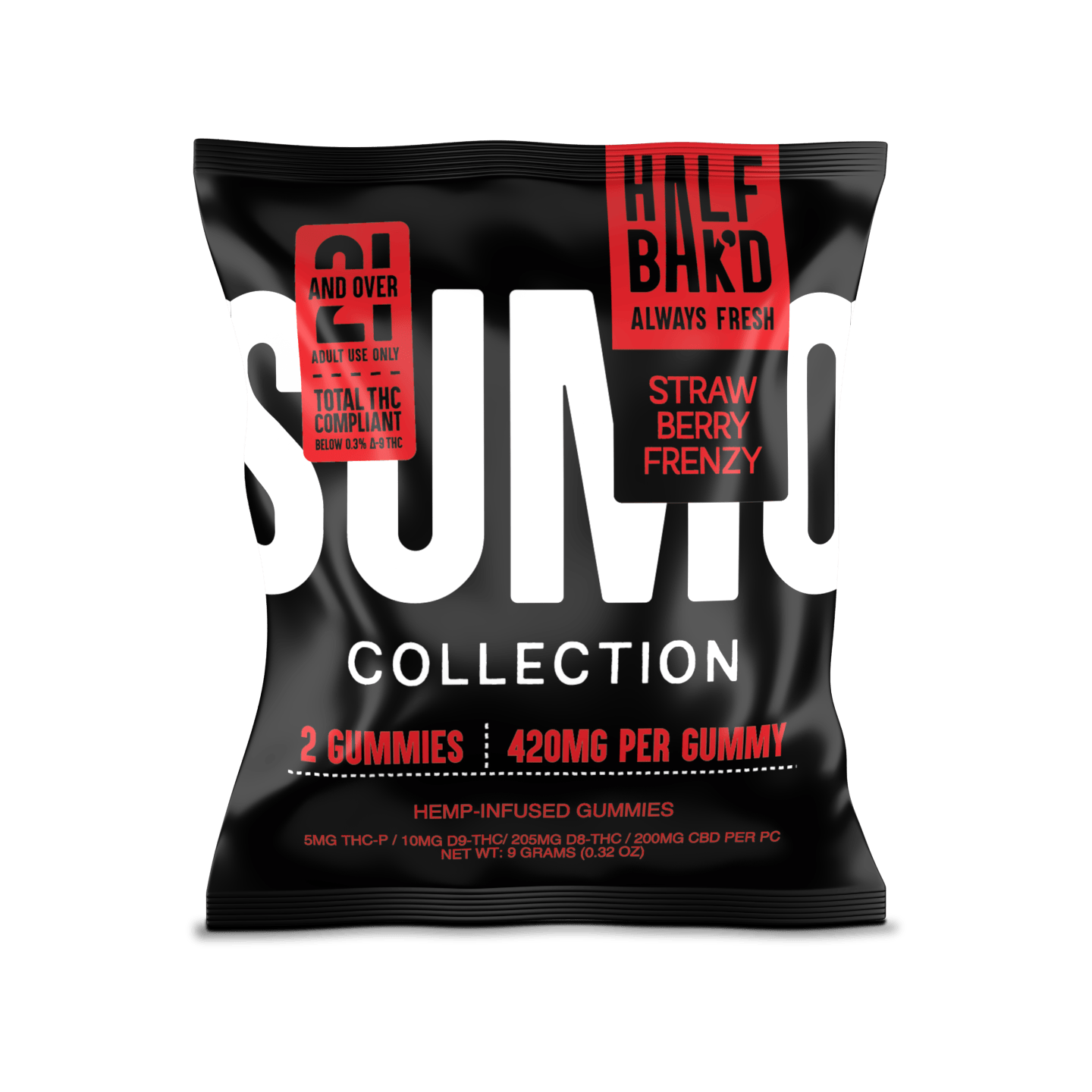 Strawberry Frenzy | Sumo Gummies - Gummies -  HALF BAK&